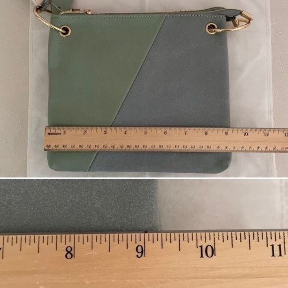 Mellow World Erin Womens Convertible Crossover Bag in Seafoam Green New - Picture 10 of 14